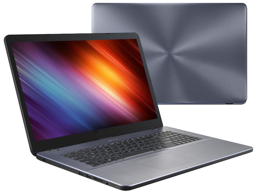

Ноутбук ASUS VivoBook A705MA-GC062 Grey 90NB0IF2-M01810 (Intel Pentium N5000 1.1 GHz/8192Mb/1000Gb/Intel HD Graphics/Wi-Fi/Bluetooth/Cam/17.3/1920x1080/Endless OS), A705MA-GC062
