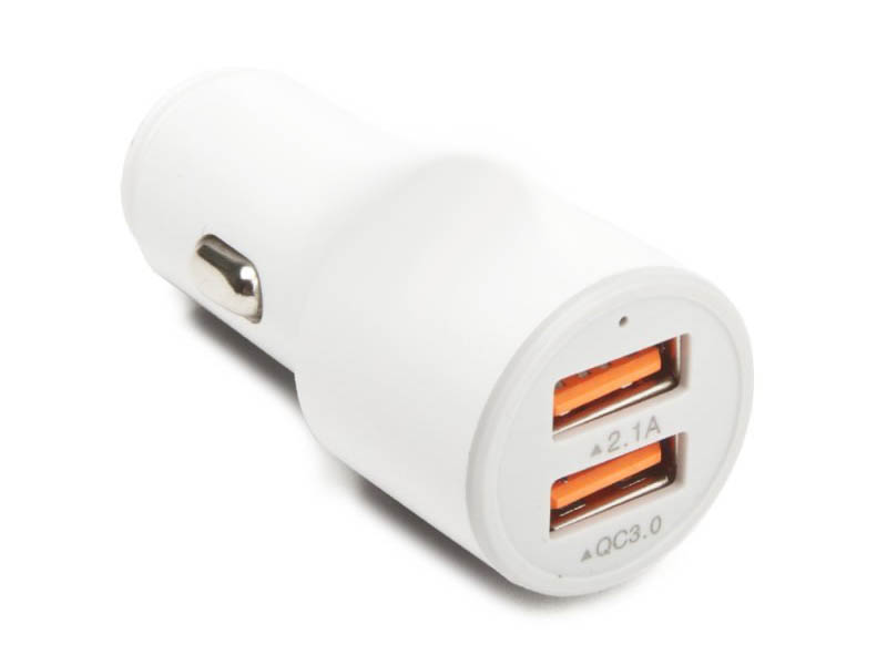 

Зарядное устройство Liberty Project Barrel Series 2xUSB QC 3.0 White 0L-00042289, 0L-00042289
