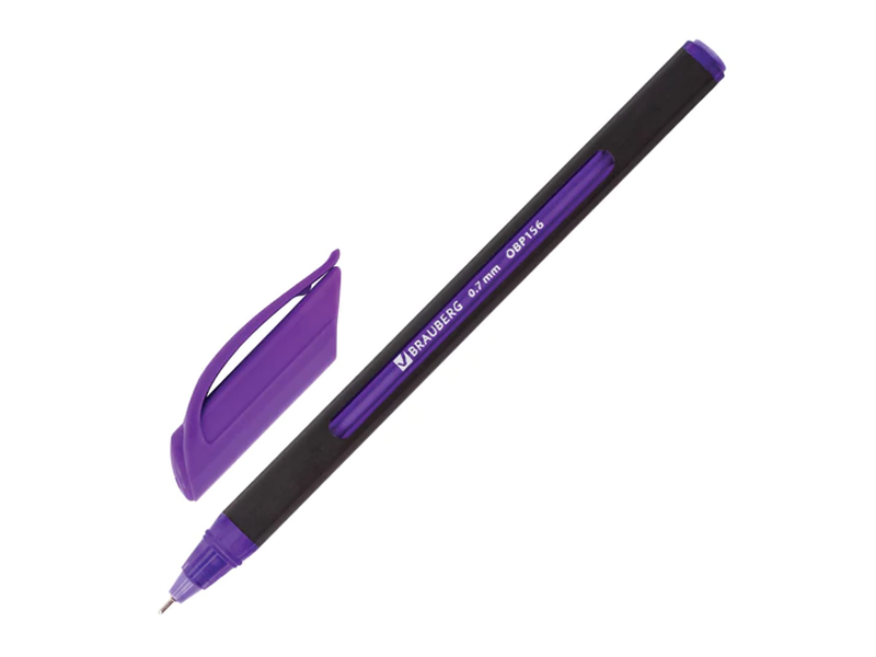 

Ручка шариковая Brauberg Extra Glide Soft Color стержень Blue 142928, 142928