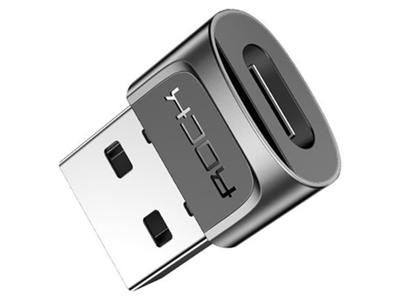 фото Аксессуар rock type-c to usb am black rcb0610