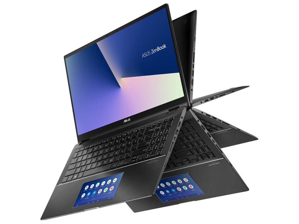 фото Ноутбук asus zenbook ux563fd-ez067t grey 90nb0nt1-m01200 (intel core i5-10210u 1.6 ghz/8192mb/512gb ssd/nvidia geforce gtx 1050 4096mb/wi-fi/bluetooth/cam/15.6/3840x2160/touchscreen/windows 10 home 64-bit)