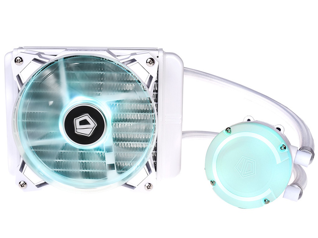 

Водяное охлаждение ID-Cooling AuraFlow 120 Snow RGB (Intel LGA2011/2011-3/1150/1151/1155/1156/AMD AM2/AM2+/AM3/AM3+/AM4/FM1/FM2/FM2+), AuraFlow 120 Snow RGB