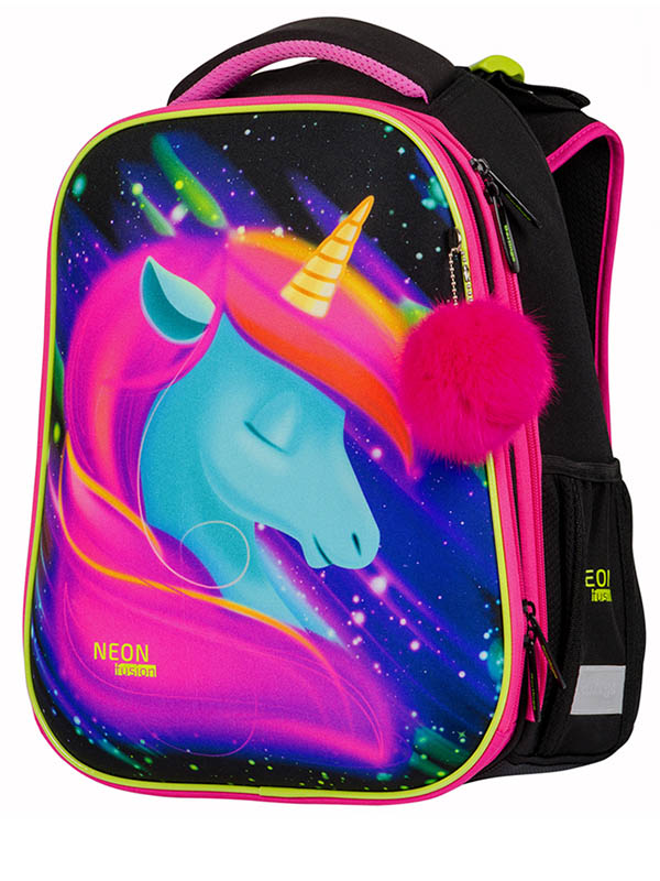 фото Рюкзак berlingo expert neon unicorn ru05102