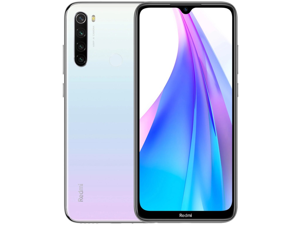 фото Сотовый телефон xiaomi redmi note 8t 4/128gb moonlight white