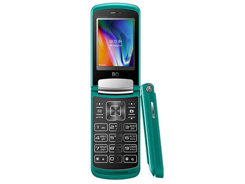 

Сотовый телефон BQ 2433 Dream DUO Green, 2433 DREAM DUO