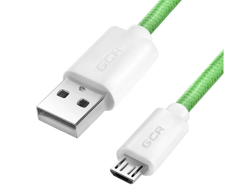 фото Аксессуар greenconnect usb - microusb 50cm green gcr-51690