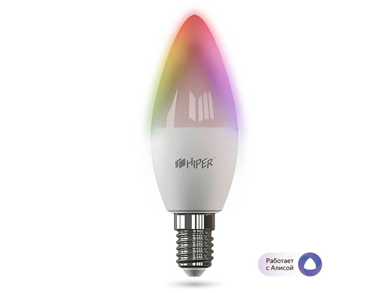 

Лампочка Hiper IoT C1 RGB White, IoT C1 RGB