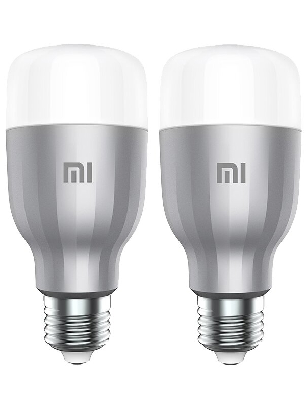 фото Лампочка xiaomi mi led smart bulb e27 10w mjdp02yl (2 штуки)