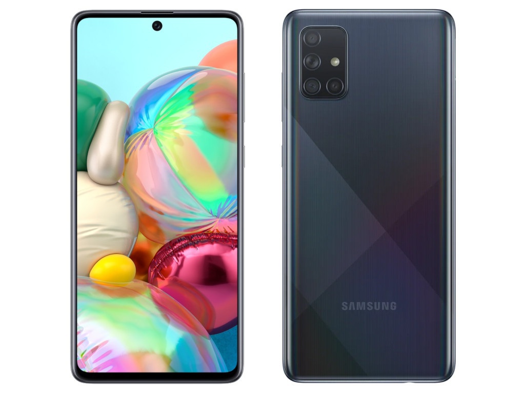 фото Сотовый телефон samsung sm-a715f galaxy a71 6gb/128gb black выгодный набор + серт. 200р!!!