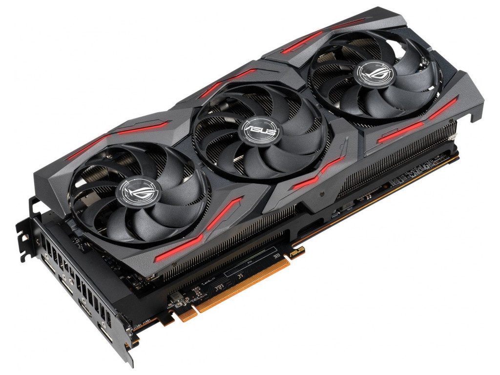

Видеокарта ASUS ROG Strix RX 5600XT 1670Mhz PCI-E 4.0 6144Mb 12000Mhz 192 bit 3xDP HDMI ROG-STRIX-RX5600XT-O6G-GAMING, ROG-STRIX-RX5600XT-O6G-GAMING