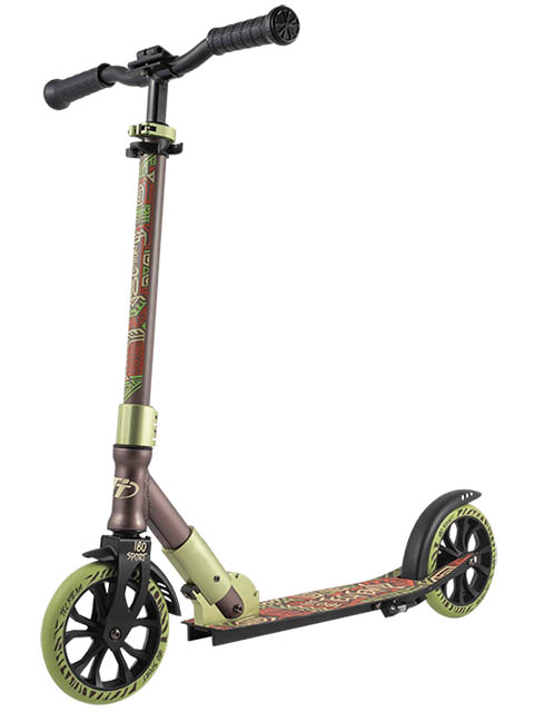 

Самокат Tech Team Comfort 180R 2020 Black-Green, Comfort 180R 2020