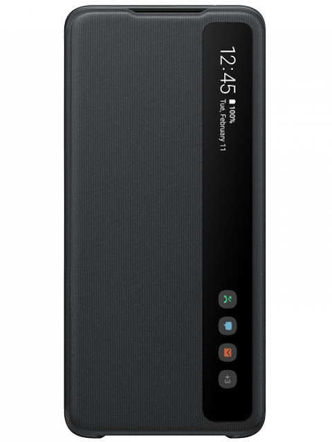 Чехол для Samsung G988 Galaxy S20 Ultra Clear View Black EF-ZG988CBEGRU