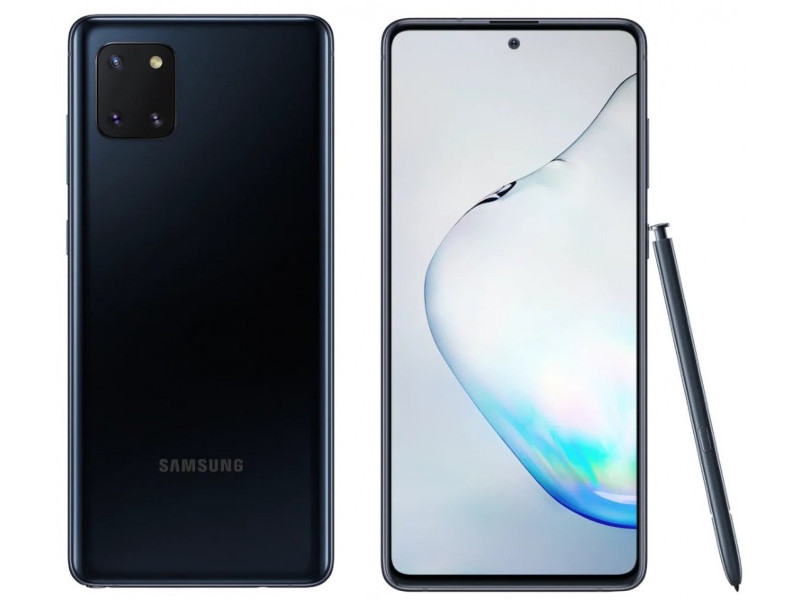 фото Сотовый телефон samsung sm-n770f galaxy note 10 lite 6gb/128gb black выгодный набор + серт. 200р!!!