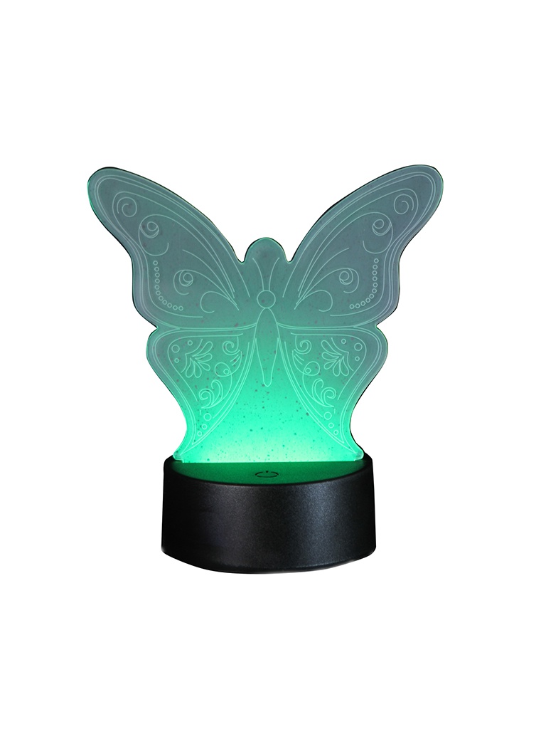 фото 3d лампа veila 3d бабочка 9657