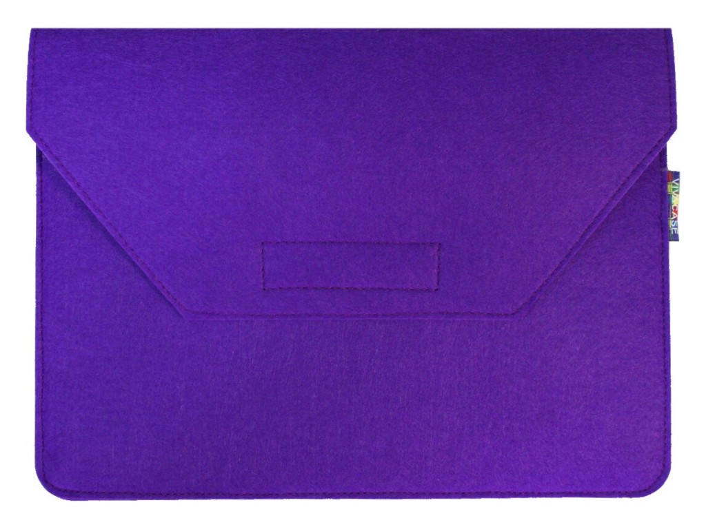 фото Аксессуар чехол-папка 12-13.3-inch vivacase для macbook felt lilac vcn-felt133-lilac