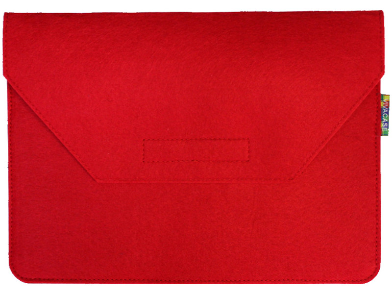 фото Аксессуар чехол-папка 12-13.3-inch vivacase для macbook felt red vcn-felt133-red