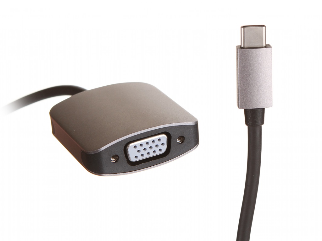 фото Аксессуар vention usb type-c/m - vga 15f cgmha