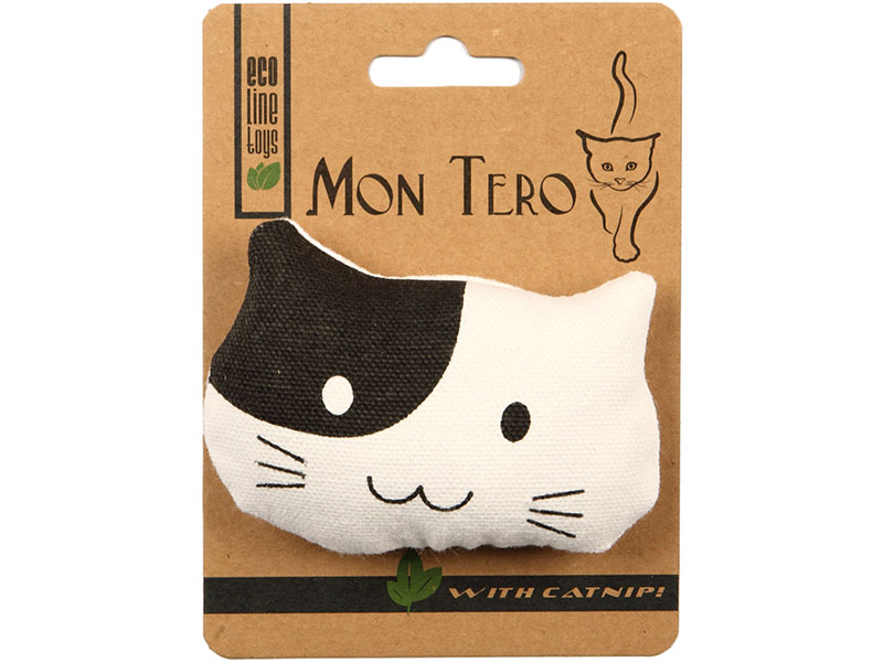 фото Игрушка для кошек mon tero эко кошка с кошачьей мятой 51491