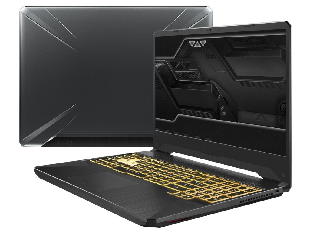 

Ноутбук ASUS TUF FX505DU-BQ177 Gunmetal 90NR0271-M04650 (AMD Ryzen 5 3550H 2.1 GHz/8192Mb/1000Gb + 256Gb SSD/nVidia GeForce GTX 1660Ti 6144Mb/Wi-Fi/Bluetooth/Cam/15.6/1920x1080/DOS), FX505DU-BQ177