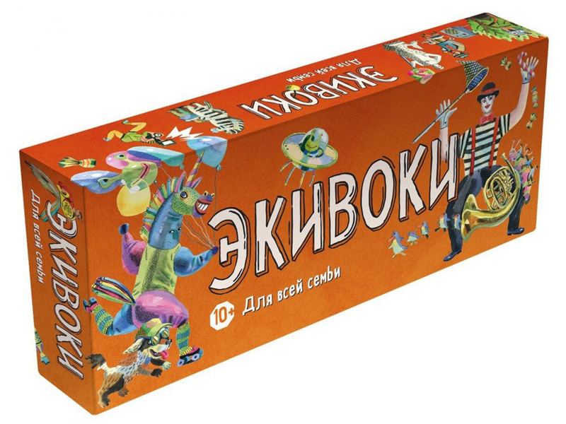 

Настольная игра Экивоки Для всей семьи 21265, Для всей семьи