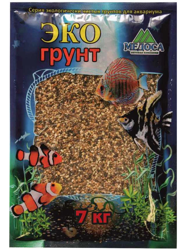 

Галька реликтовая Эко грунт №0 1-3mm 7kg 7-1012, 7-1012