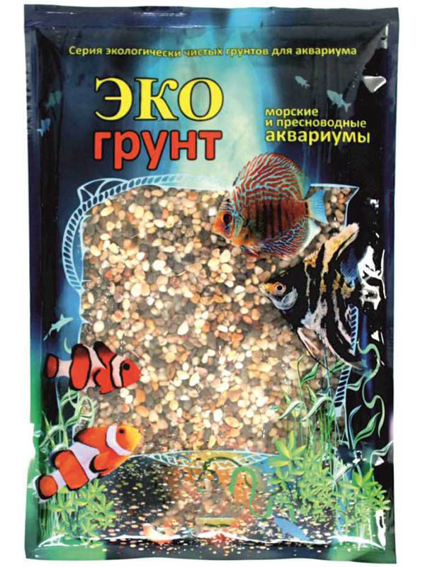 

Галька Эко грунт Феодосия №0 2-5mm 1kg 450010, 450010