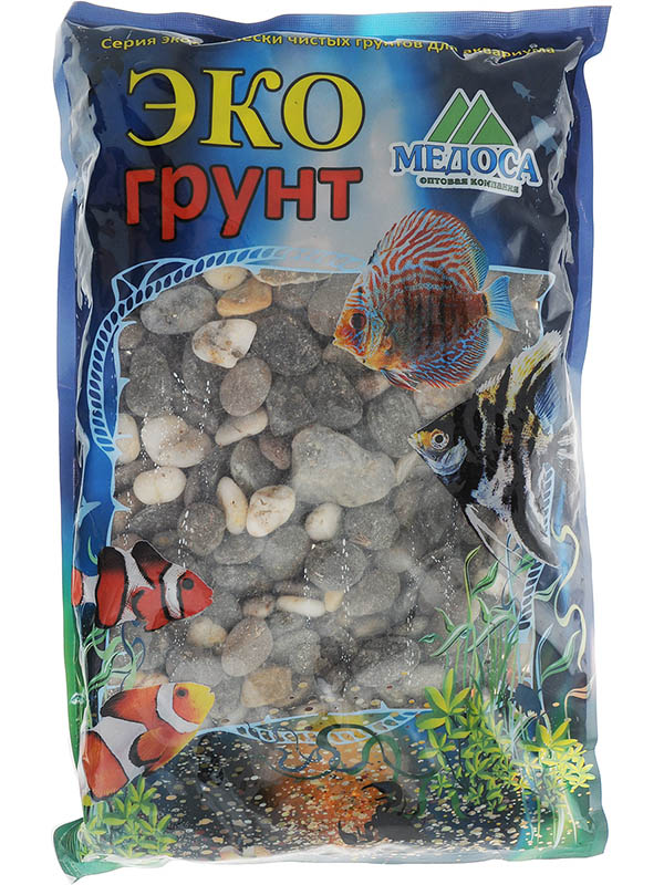 

Галька Эко грунт Феодосия №4 15-20mm 3.5kg г-1017, г-1017