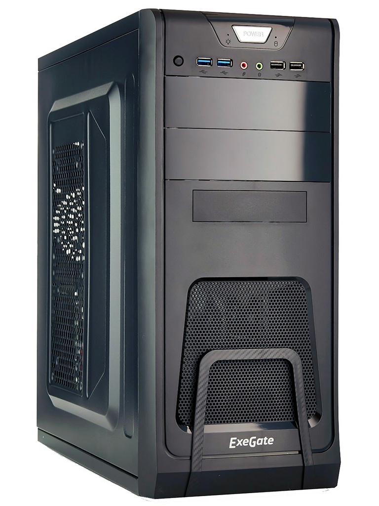 

Корпус ExeGate CP-603UB ATX 350W Black EX283215RUS, CP-603UB