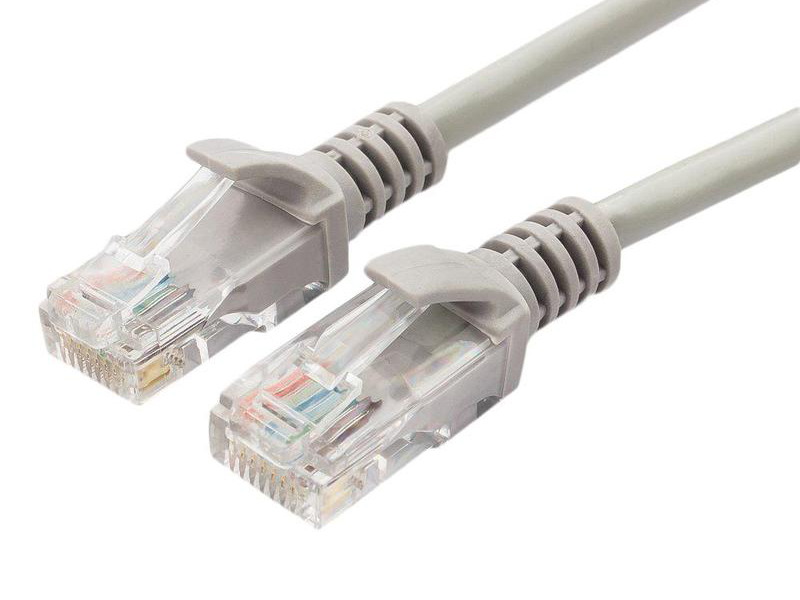 Сетевой кабель Gembird Cablexpert UTP cat.5e 2m Grey PP12-2M