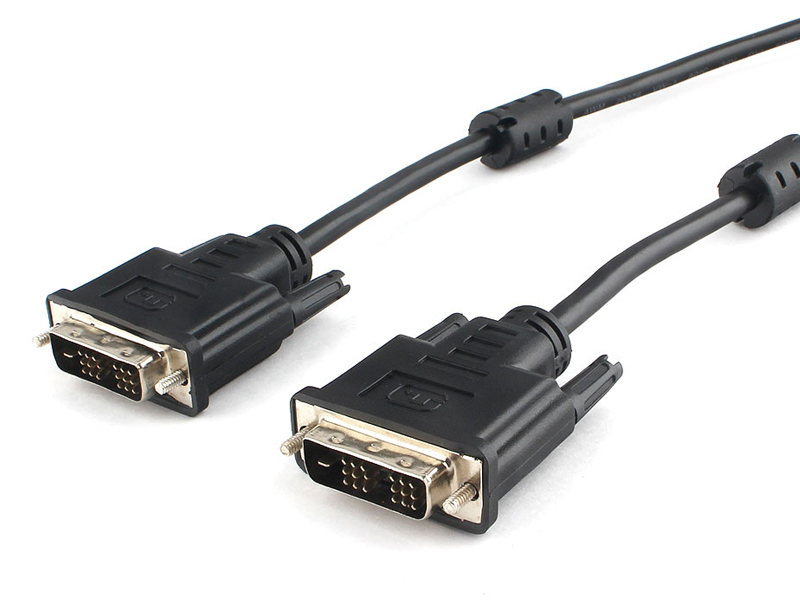 Аксессуар Gembird Cablexpert DVI-D Single Link 19M/19M 4.5m Black CC-DVIL-BK-15 кабель интерфейсный hdmi dvi gembird 19m 19m cc hdmi dvi 6 1 8м single link черный позол разъемы экран пакет