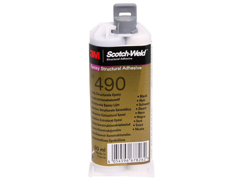 фото Клей 3m scotch-weld dp490 эпоксидный двухкомпонентный 50ml black 7100200499