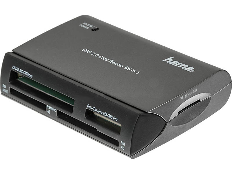

Карт-ридер Hama USB2.0 49009, h-49009