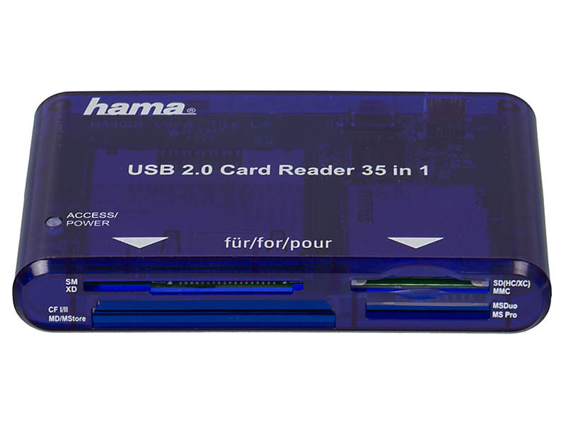 

Карт-ридер Hama USB2.0 55348, h-55348