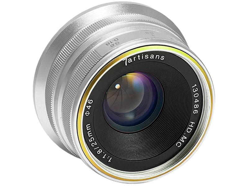 фото Объектив 7artisans e-mount 25 mm f/1.8 silver 17976