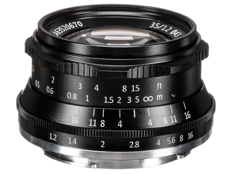 фото Объектив 7artisans e-mount 35 mm f/1.2 black 17999