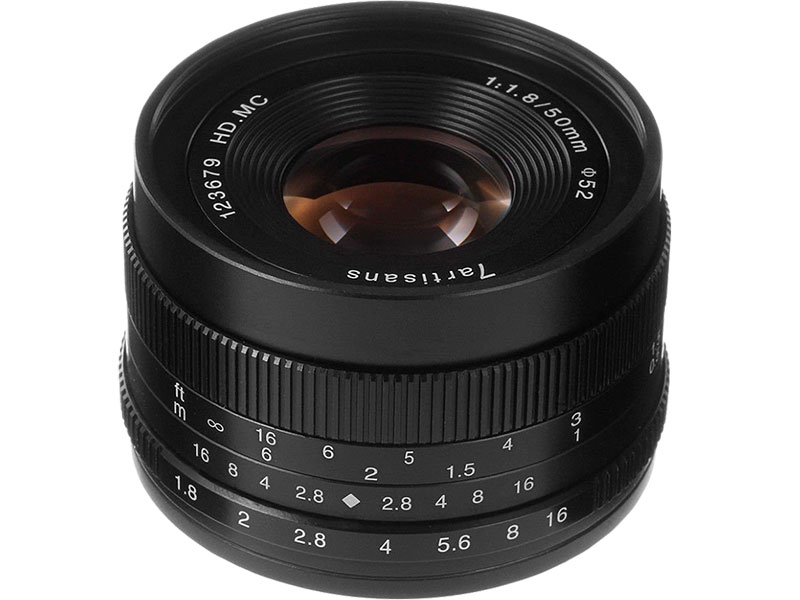 фото Объектив 7artisans fx-mount 50 mm f/1.8 black 17997