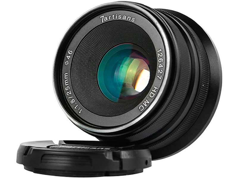 фото Объектив 7artisans x-mount 25 mm f/1.8 black 17974