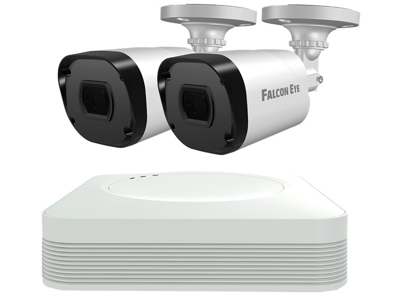 фото Комплект видеонаблюдения falcon eye fe-104mhd light smart