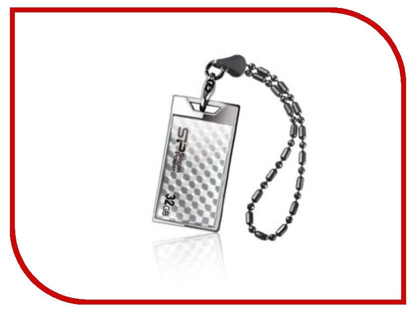 

USB Flash Drive 32Gb - Silicon Power Touch 851 Silver SP032GBUF2851V1S