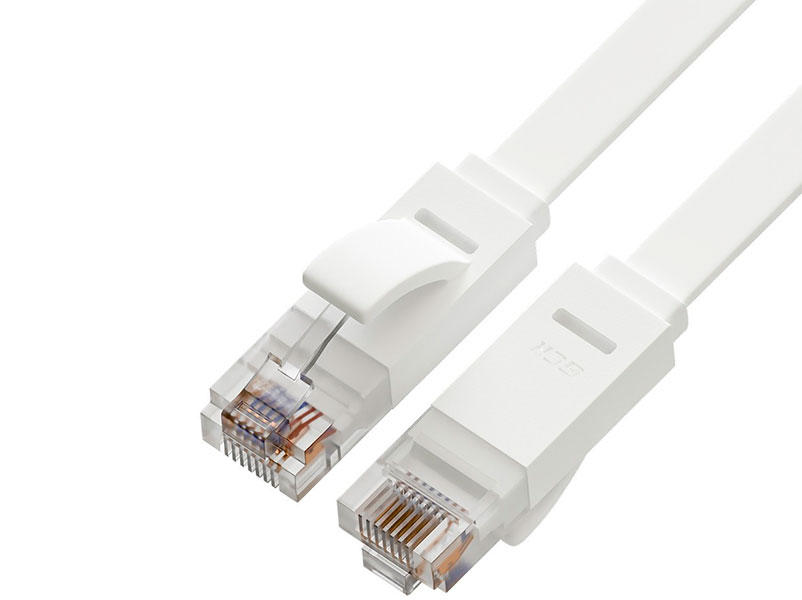 фото Сетевой кабель gcr prof utp 30awg cat.6 20cm white gcr-51784