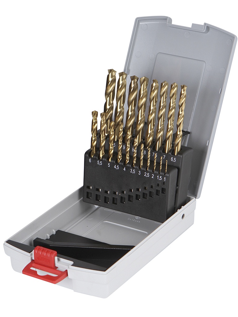 

Набор сверл Bosch по металлу 1-10mm 19шт 2608587015, 2608587015