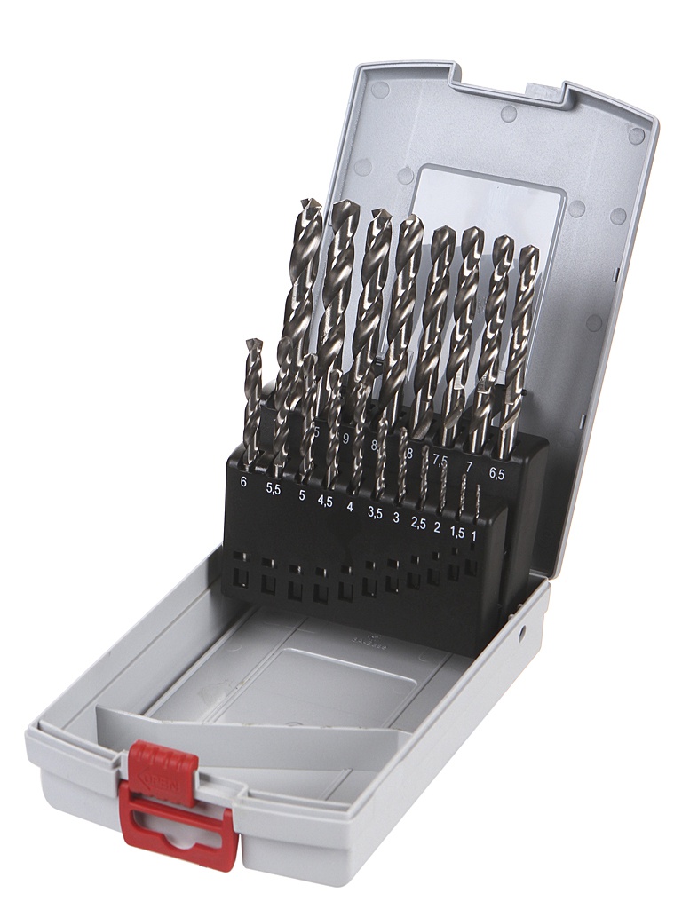 

Набор сверл Bosch по металлу 1-10mm 19шт 2608587013, 2608587013