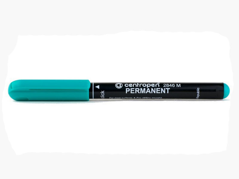 

Маркер Centropen 1.0mm Green 2846/1З, 2846/1З