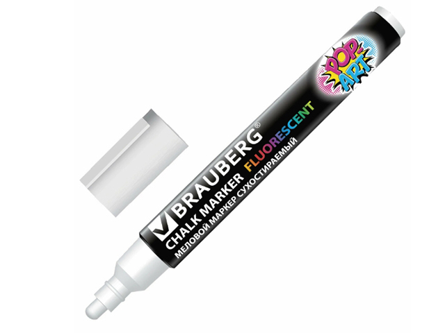 

Маркер Brauberg Pop-Art 5mm White 151527, 151527