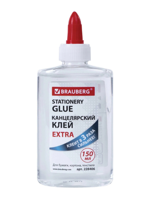 

Клей Brauberg Extra 150ml 228406, 228406