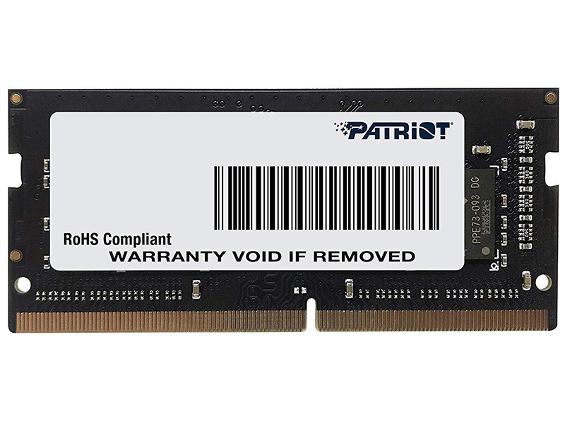 

Модуль памяти Patriot Memory DDR4 SO-DIMM 2133MHz PC-17000 CL15 - 16Gb PSD416G21332S, PSD416G21332S