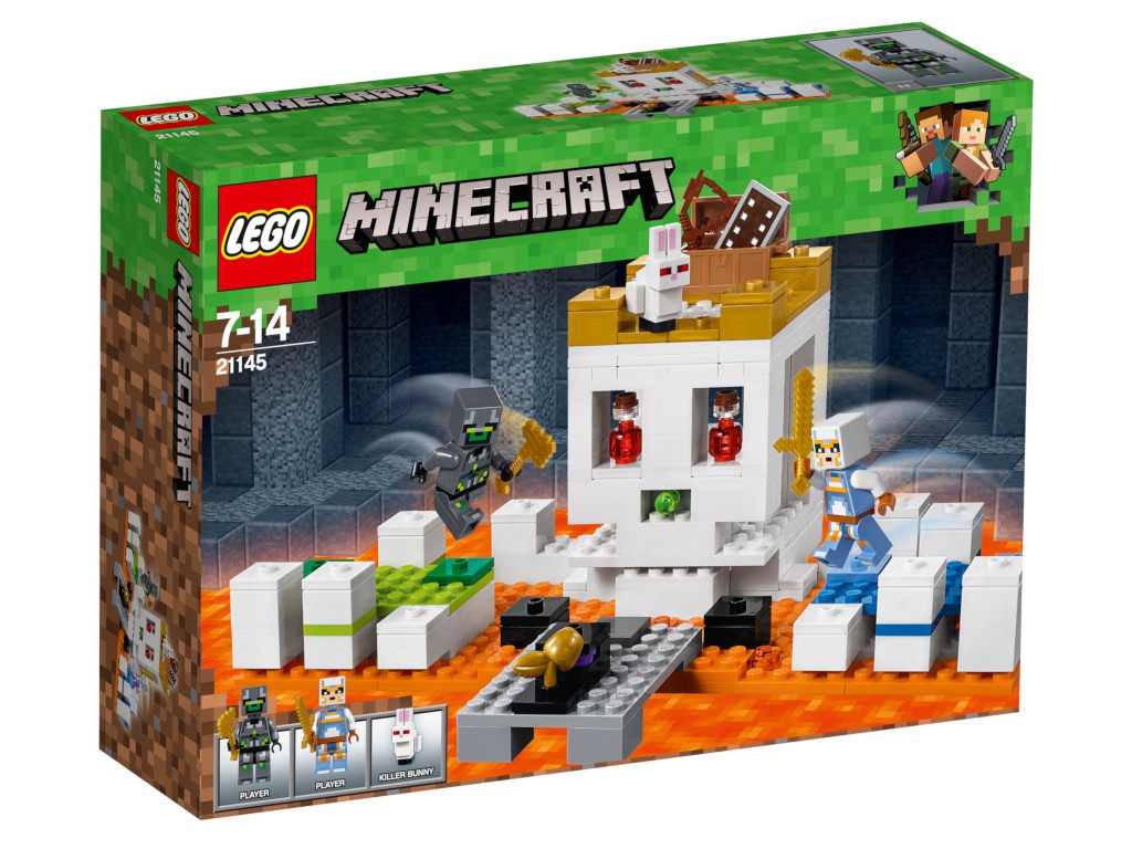 

Конструктор Lego Minecraft Арена-череп 198 дет. 21145, 21145