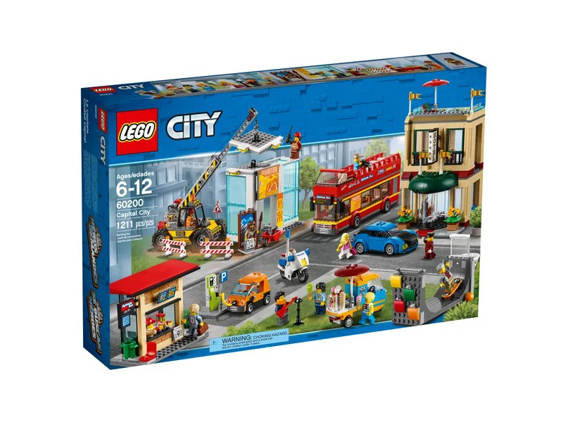 

Конструктор Lego City Столица 1211 дет. 60200, 60200