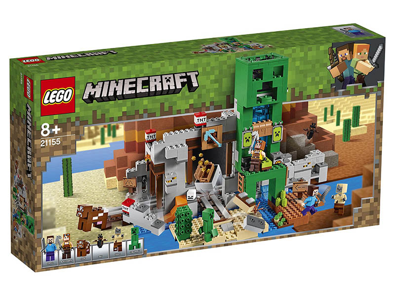 

Конструктор Lego Minecraft Шахта крипера 834 дет. 21155, 21155
