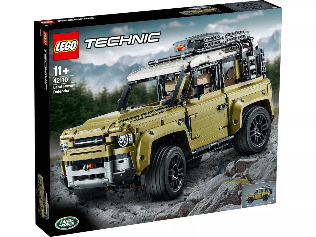 Конструктор Lego Technic Land Rover Defender 2573 дет. 42110 lego lego technic катамаран